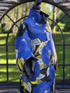 "sinine roos " kimono/mantel d 22 (jacguard)