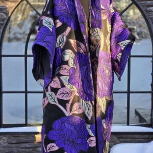 "lilla hall roos " kimono/mantel d 22/9 (jacguard)