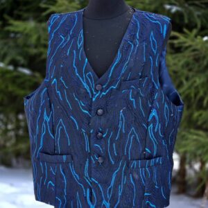 meeste vest d 1 "jack sähvatus" sinine sinisel