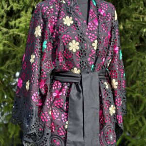 kimono/jakk d 4 "võrkpits fuksial"