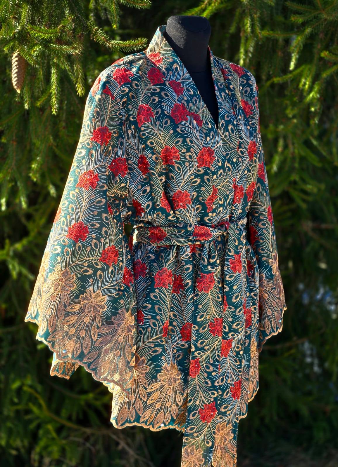 kimono d 4 "harri potter" beež/roheline