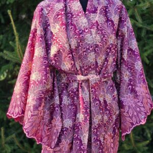 kimono d 4 "harri potter" roosa/burgundia