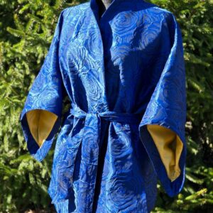 kimono/jakk d 14/5 "väike roos" sinine